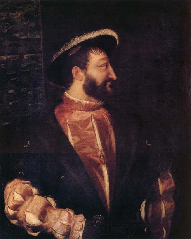 TIZIANO Vecellio Francois ler,roi de France Norge oil painting art